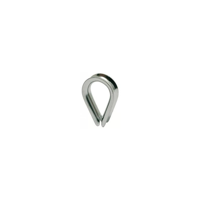 Cosse coeur inox 316